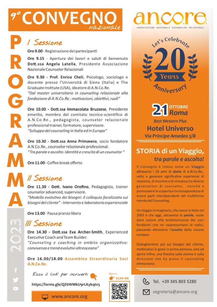 Locandina Convegno 2013 - Metodi olistici per la felicità e il benessere